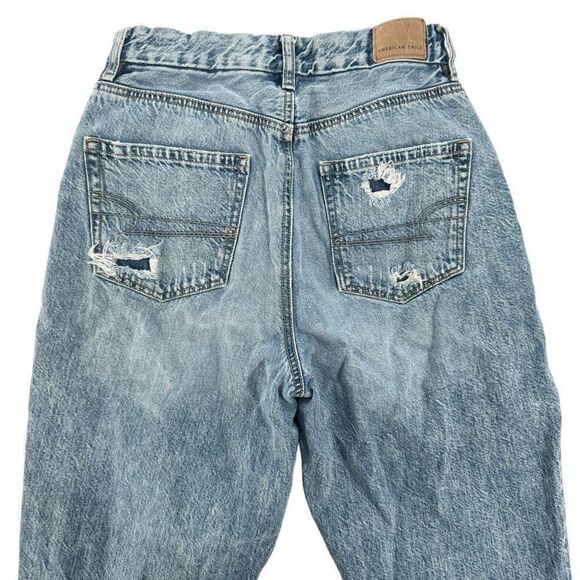American Eagle Outfitters Curvy Mom Jean Blue Denim Women’s Size 2R - Picture 4 of 7